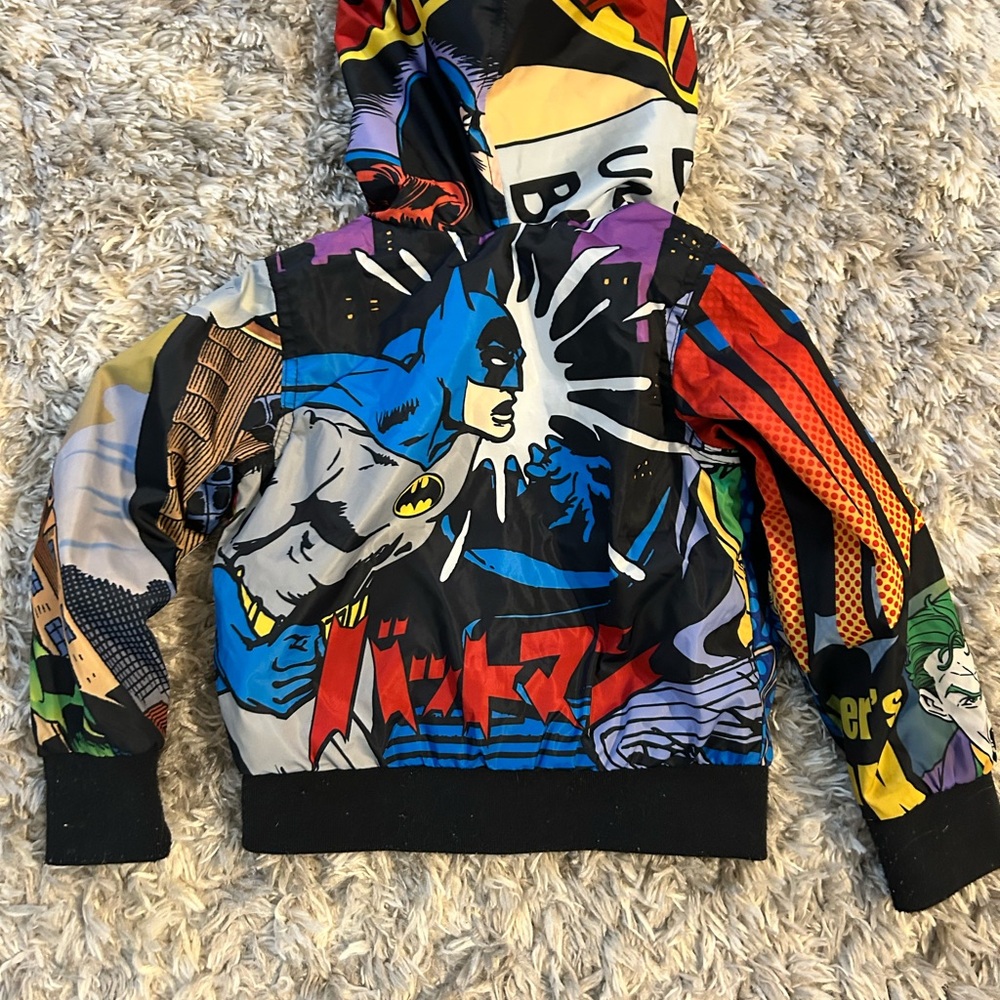 Members Only Batman Windbreaker 2T RARE! - Picture 5 of 5